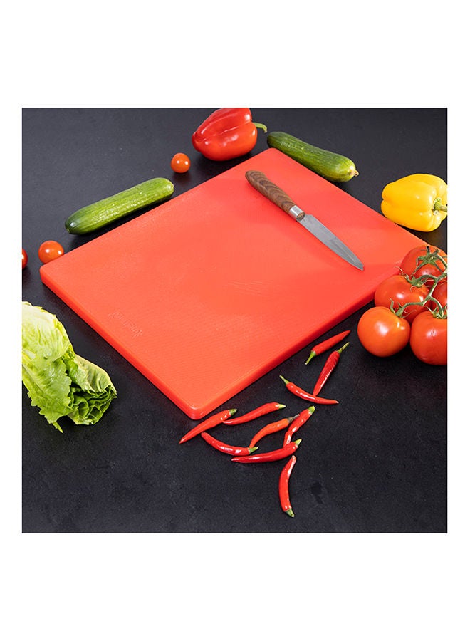 NIBEMINENT Cutting Board Without Handle Hole Red 40x30x2cm  - Image 3