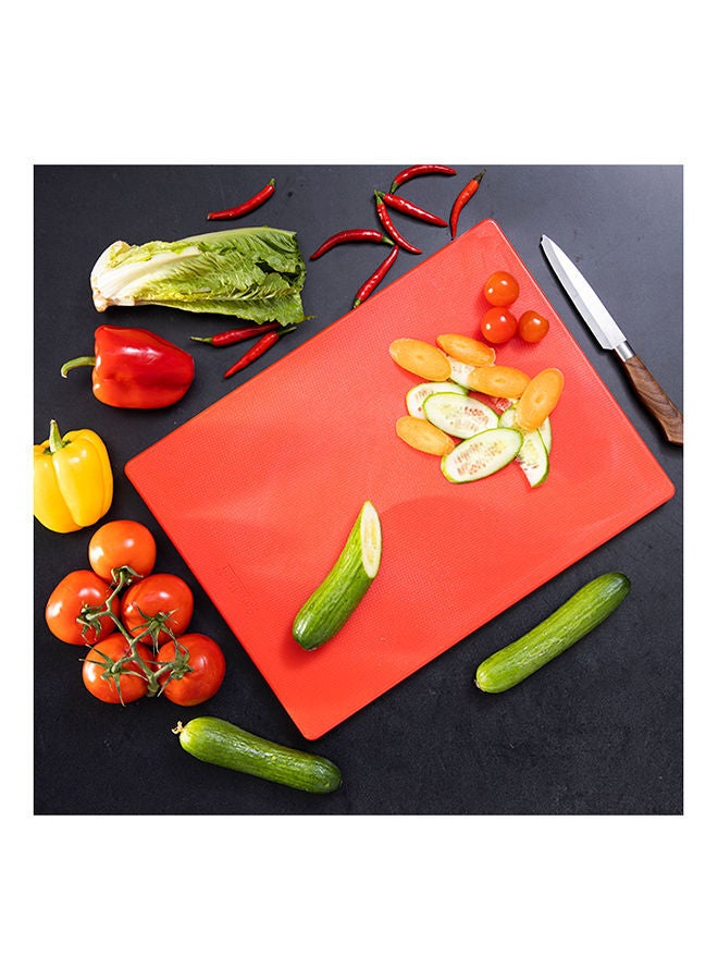 NIBEMINENT Cutting Board Without Handle Hole Red 40x30x2cm  - Image 5