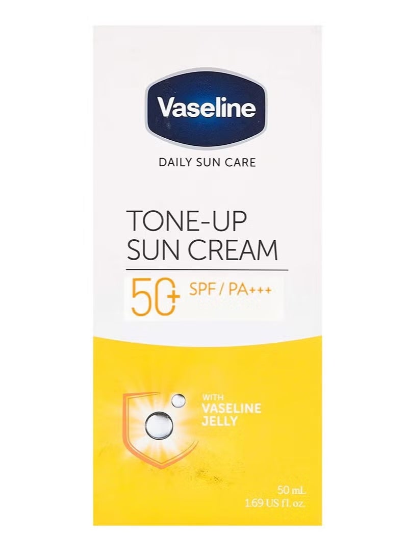 فازلين Daily Sun Care Tone-Up Sun Cream SPF50, 50ml