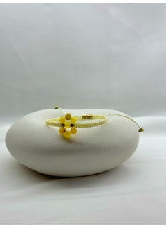 Kehribar Point Flower Model Amber Macrame Bracelet  - Image 1