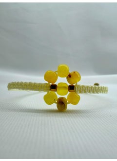 Flower Model Amber Macrame Bracelet - pzsku/Z964ED734F474984EB323Z/45/_/1739953645/3884efaf-5435-40a1-b5b3-c99d5be1a89e