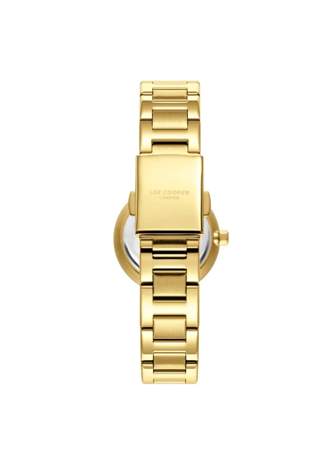 لي كوبر ساعة يد معدنية تناظرية  مم