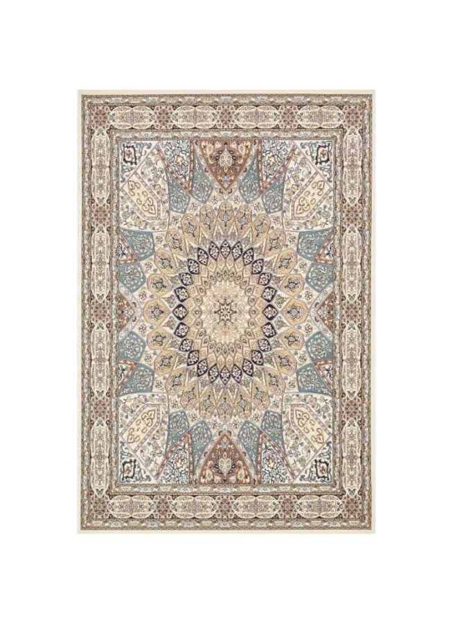 LINGWEI Area Rug Vintage Traditional Area Rug 200x300cm Kitchen Floor Cover Foldable Thin Rug Indoor Mat for Bedroom Living Room Dining Room - Image 5