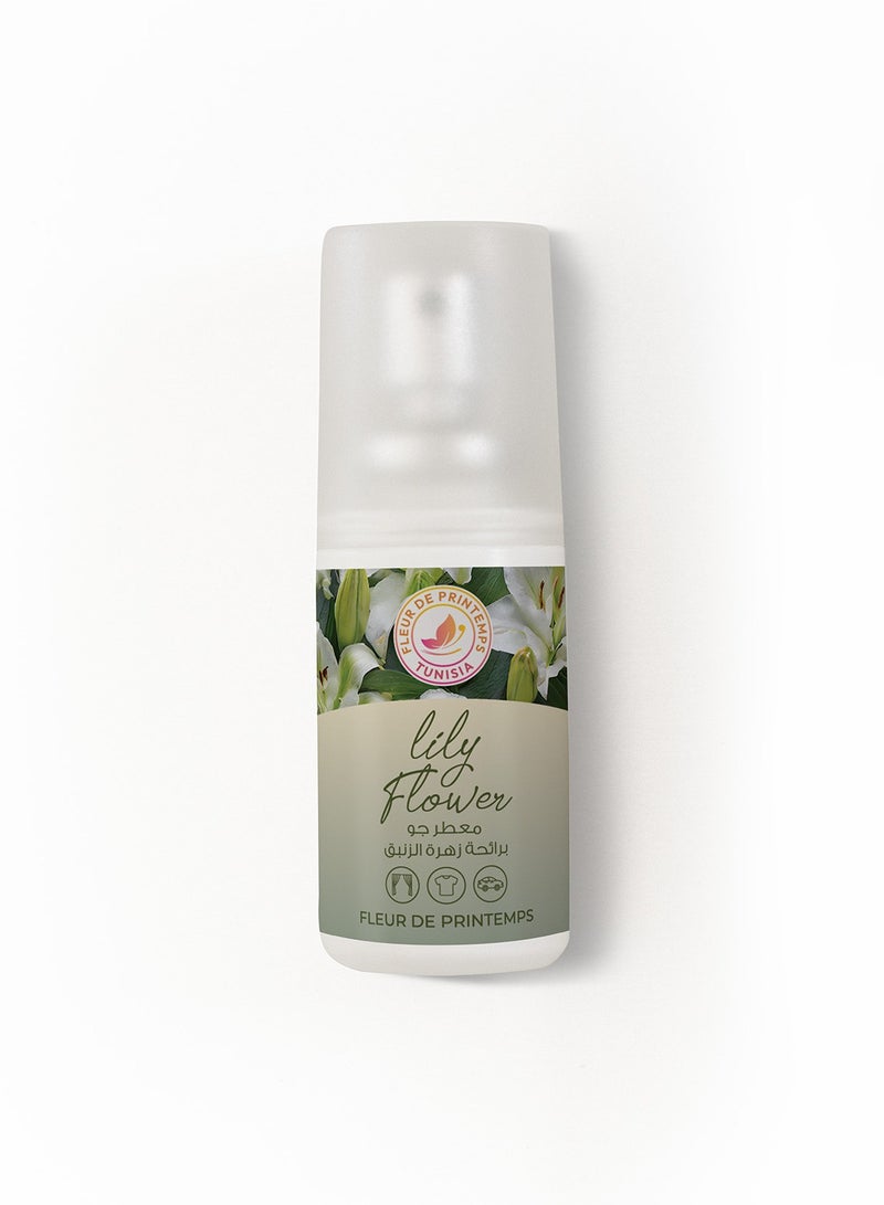 Fleur De Printemps Lily Flower Air Freshener Spray | 30ml | Elegant & Floral Scent | Gas-Free & Anti-Smoking | Ideal for Home, Car, Office - Image 3