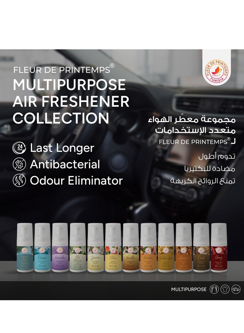 Fleur De Printemps Lily Flower Air Freshener Spray | 30ml | Elegant & Floral Scent | Gas-Free & Anti-Smoking | Ideal for Home, Car, Office - Image 4