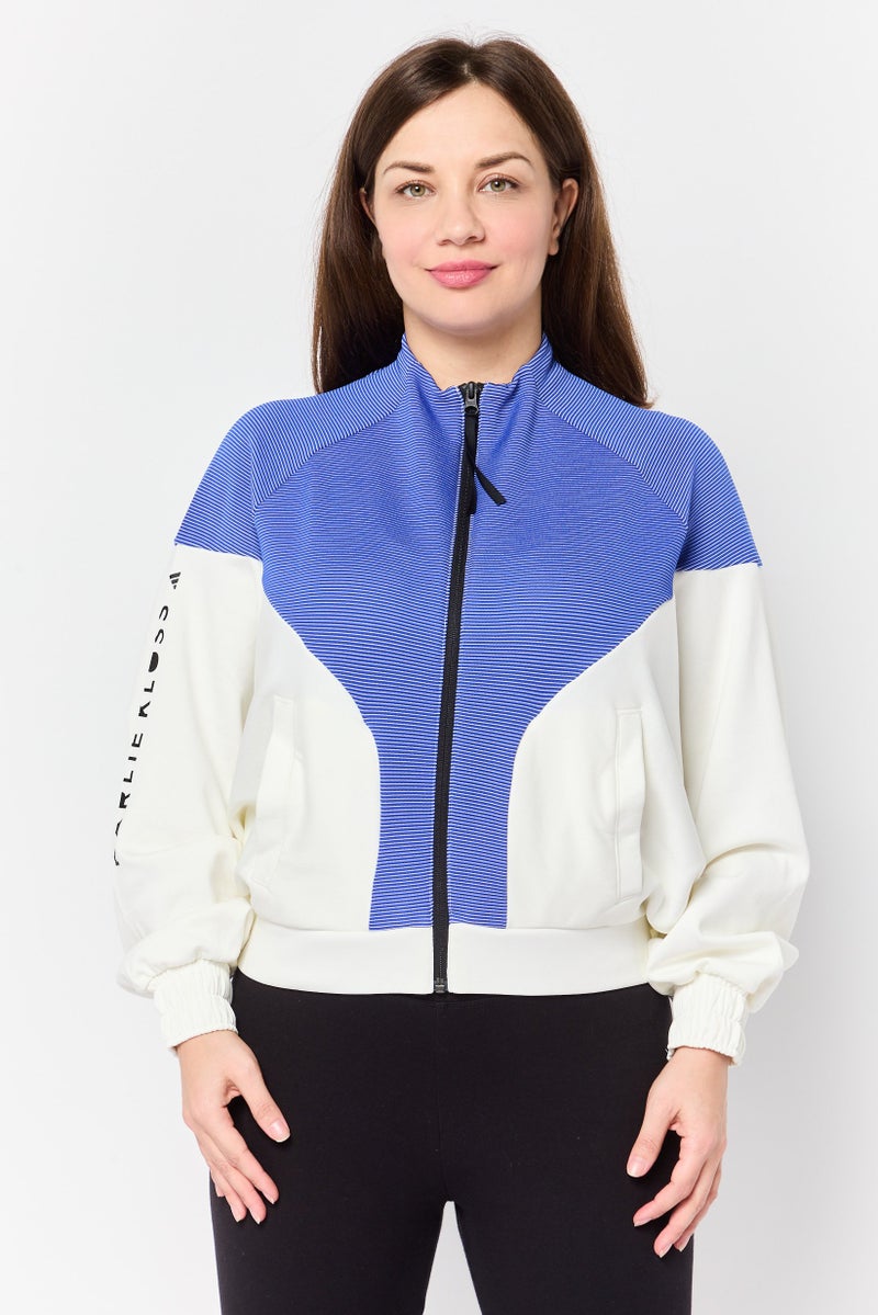 Adidas x Karlie Kloss Women Sportswear Fit Training Jacket, Multicolor - Image 1
