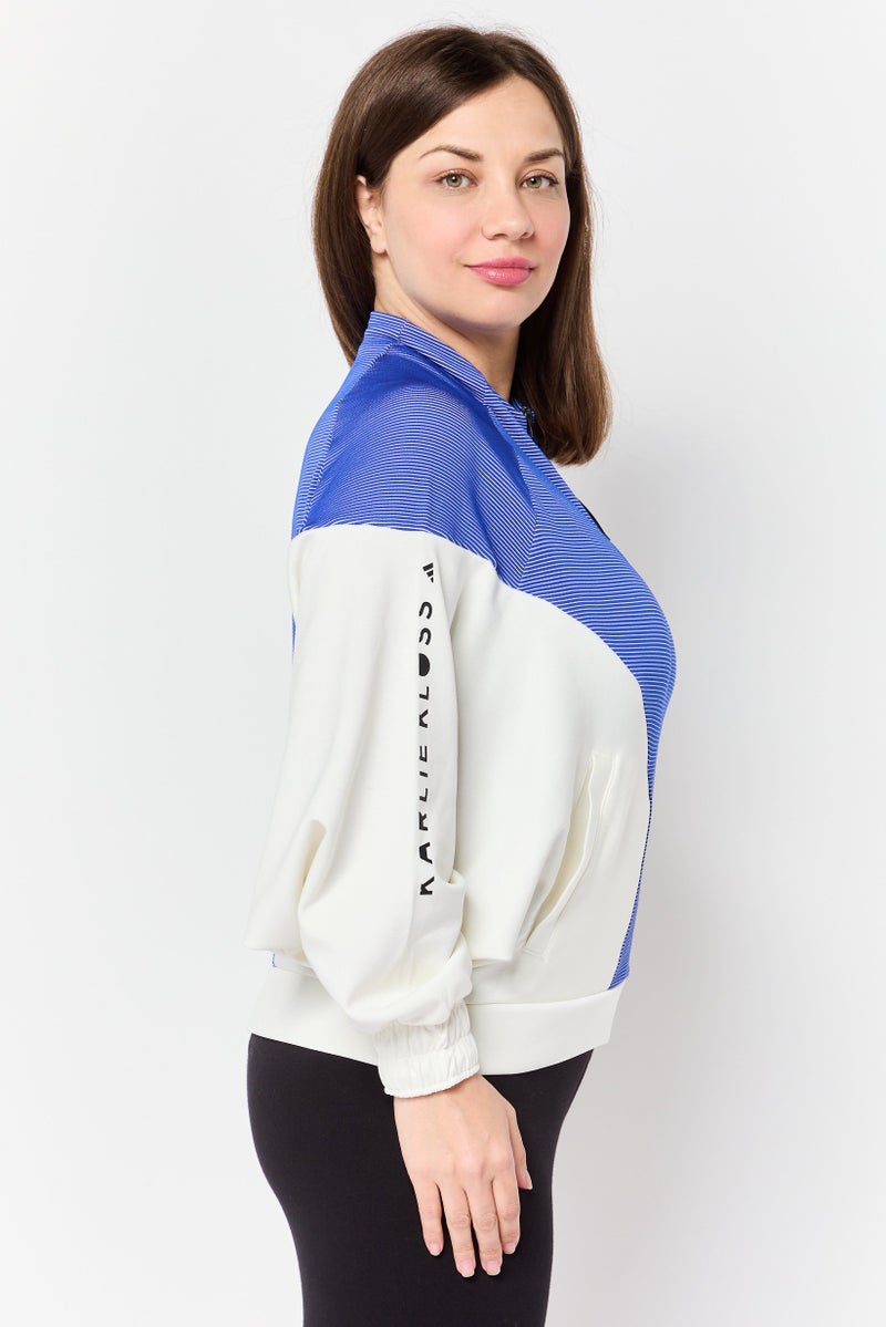 Adidas x Karlie Kloss Women Sportswear Fit Training Jacket, Multicolor - Image 4