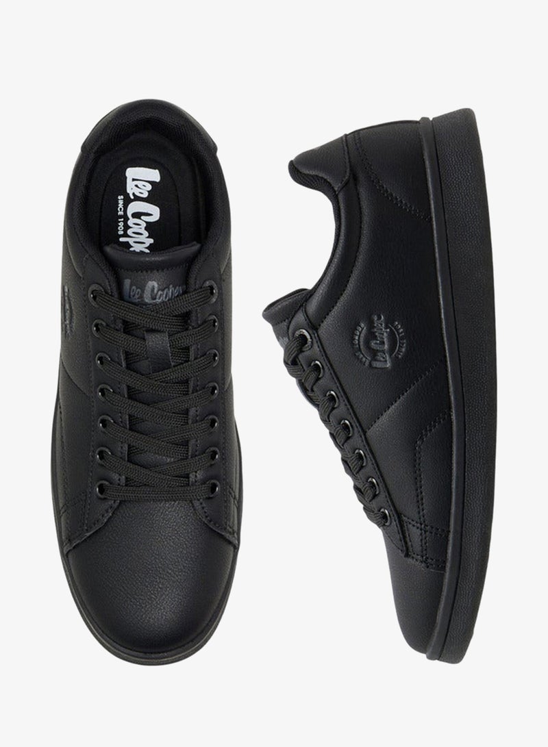 Lee Cooper Women's Logo Print Lace-Up Sneakers - Image 3