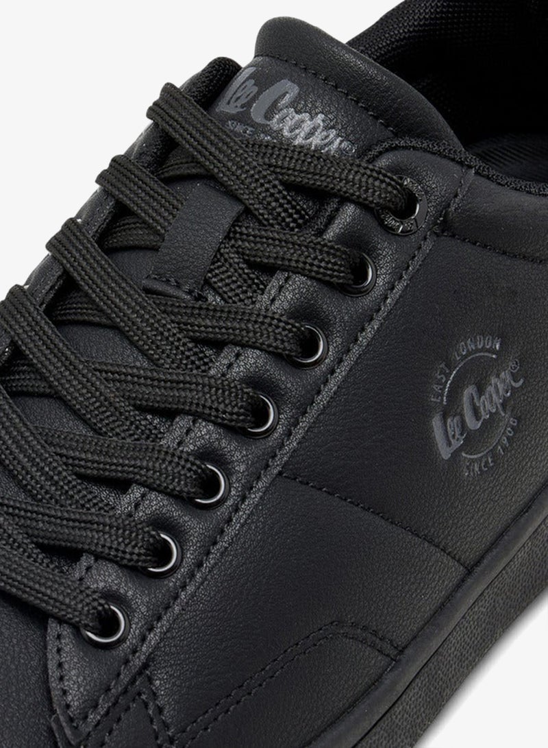 Lee Cooper Women's Logo Print Lace-Up Sneakers - Image 4