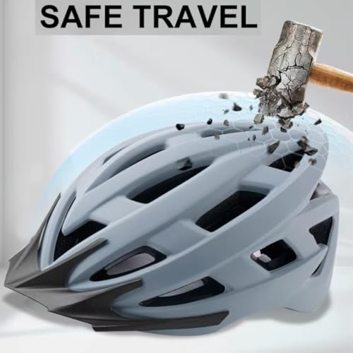 JERN Adjustable Cycling and Skating Helmet with Detachable Visor, Lightweight with Superior Ventilation, Comfortable Chin Padding (Green) - Image 3