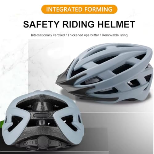 JERN Adjustable Cycling and Skating Helmet with Detachable Visor, Lightweight with Superior Ventilation, Comfortable Chin Padding (Green) - Image 2