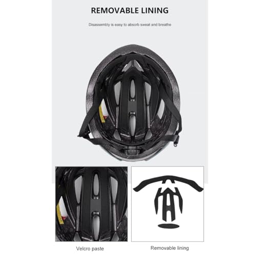 JERN Adjustable Cycling and Skating Helmet with Detachable Visor, Lightweight with Superior Ventilation, Comfortable Chin Padding (Green) - Image 4