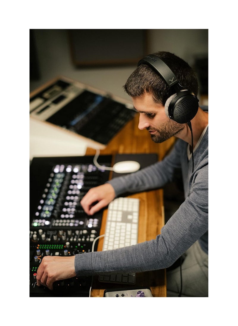 Beyer Dynamic - beyerdynamic DT 900 Pro X Open Back Headphones with detachable cable, Space Grey, 729906, dt990 pro, L - Image 1