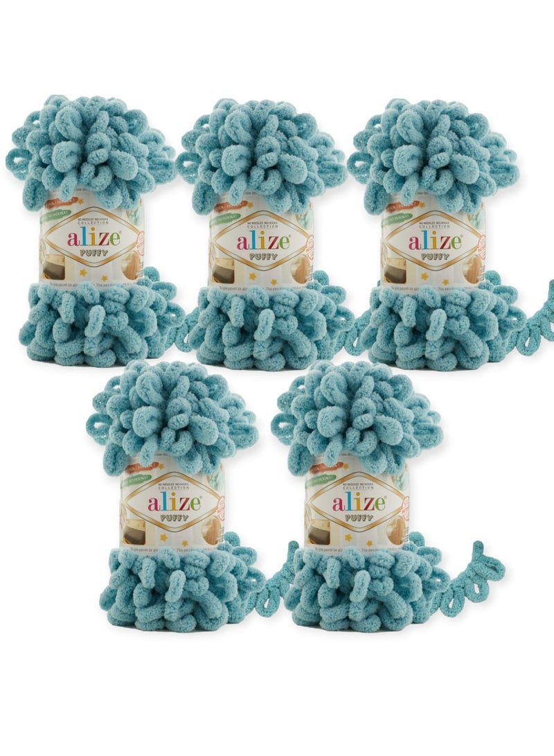 Alize Buffy Wool Yarn 5pcs 414