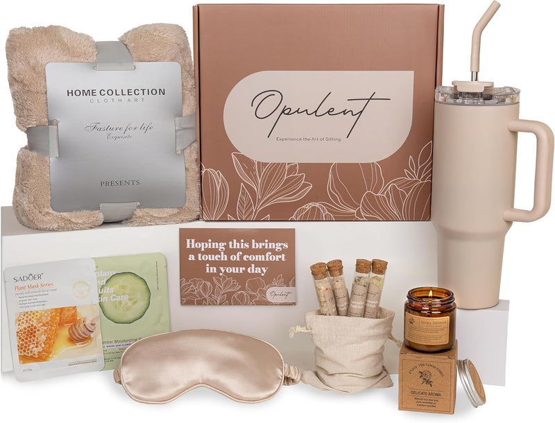 Opulent طقم هدايا العناية الذاتية الفاخر للنساء - Image 1