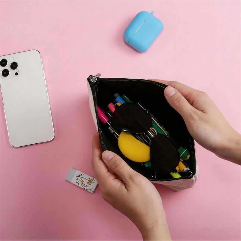 ZHAMEN Cute Cartoon Mouse Makeup Bag Animal Lovers Gifts for Women Female Her Teen Daughter Cousin Best Friend Sister BFF Magic Mouse Stuff Cosmetic Bag Wizard Gifts Mothers Nurse Day Graduation Birthday - Image 2