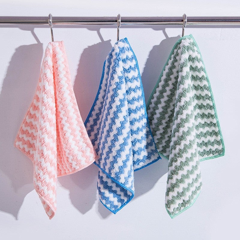 Generic Non-Stick Oil Absorbent Kitchen Towel 25*25cm-lock edge