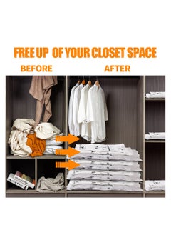 KASTWAVE Vacuum Storage Bags 7 Set (Hand Pump Included) Space Saver Bags Compression Storage Bags for Comforters and Blankets (2 Large2 Medium2 Small) Space Saver Vacuum Storage Bags Space Saver Bags for  - Image 5
