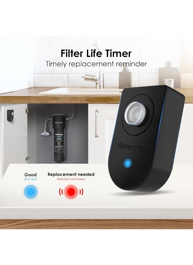 Waterdrop Waterdrop 10UA Under Sink Water Filter System, Reduces Lead, Chlorine, Bad Taste & Odor, Under Counter Water Filter Direct Connect to Kitchen Faucet, NSF/ANSI 42 Certified, 8K Gallons, USA Tech  - Image 5