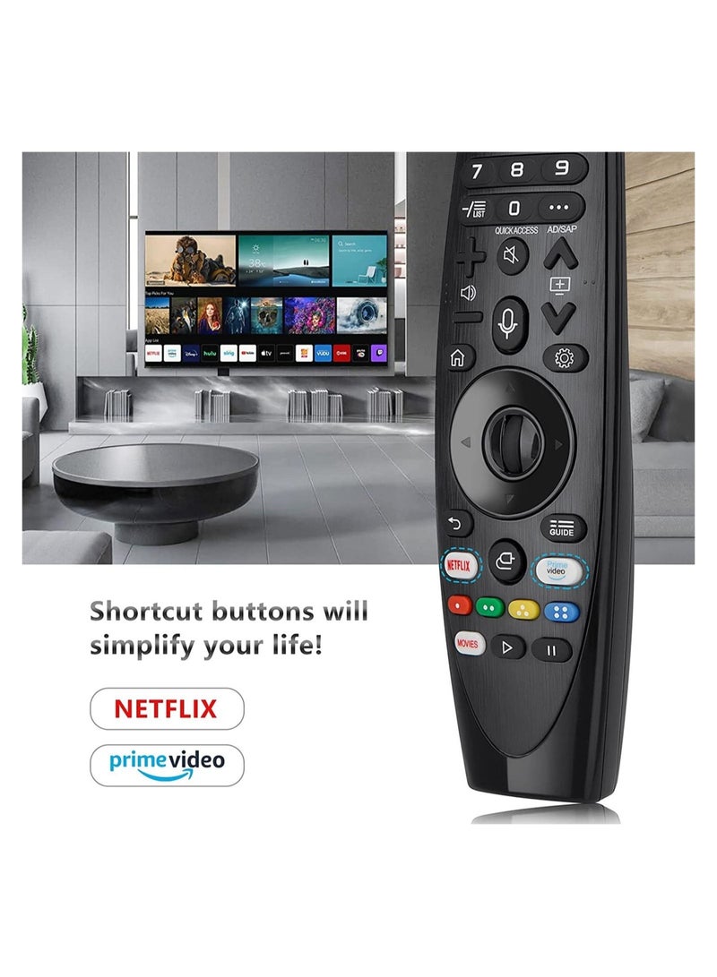 ELTRAZONE Voice Magic Remote AKB75855501 for LG AN-MR20GA AN-MR19BA Smart TV Magic Remote Replacement, with Pointer Function - Image 5