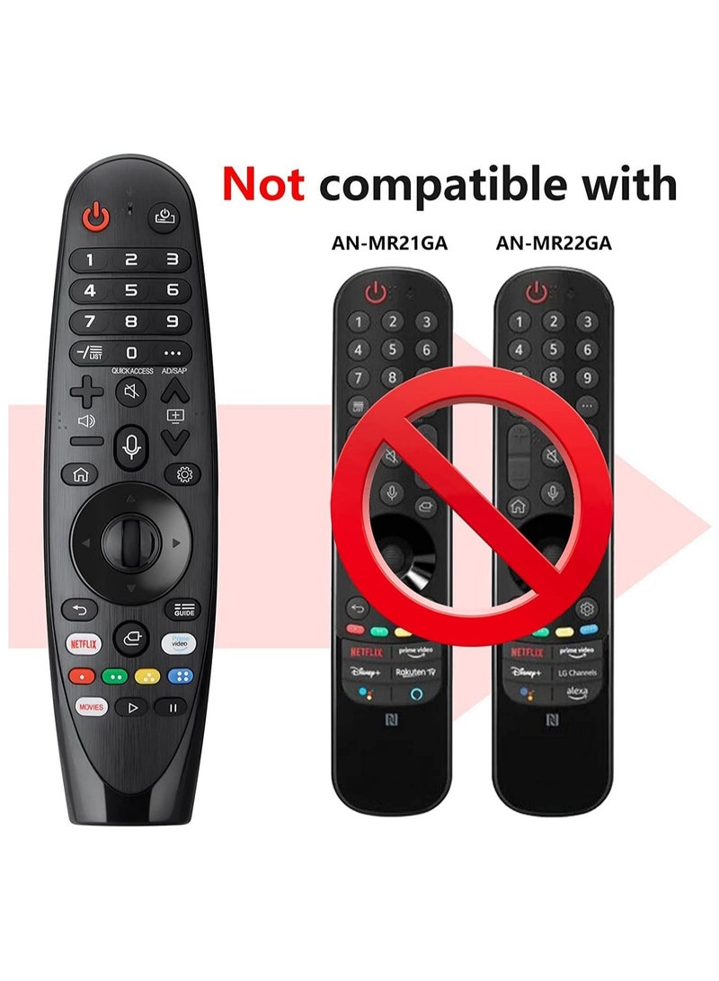 ELTRAZONE Voice Magic Remote AKB75855501 for LG AN-MR20GA AN-MR19BA Smart TV Magic Remote Replacement, with Pointer Function - Image 2