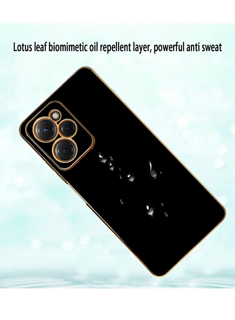 X-level Redmi Note 12 Pro 5G/Xiaomi Poco X5 Pro 5G Silicone Case Cover Shockproof Protective Thin and Soft Back Cover with Anti-Fall Anti-Scratch Anti-fingerprint Full Package Camera Len Protector Design - Image 2