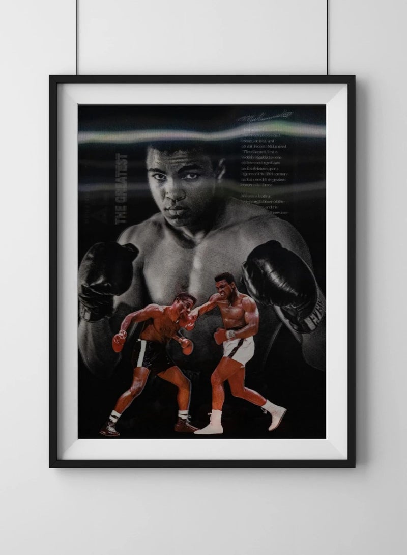 Boxing Muhammad Ali Framed