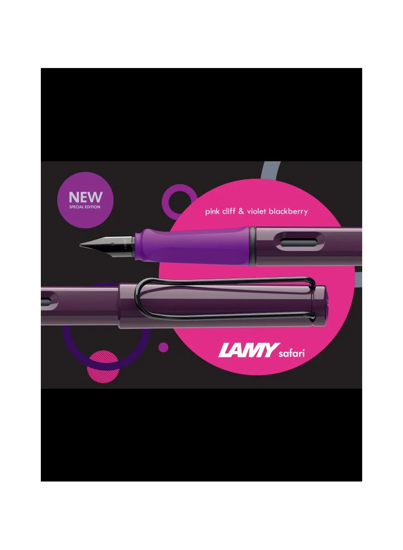 لامي Purple Fountain Pen Fine Nib