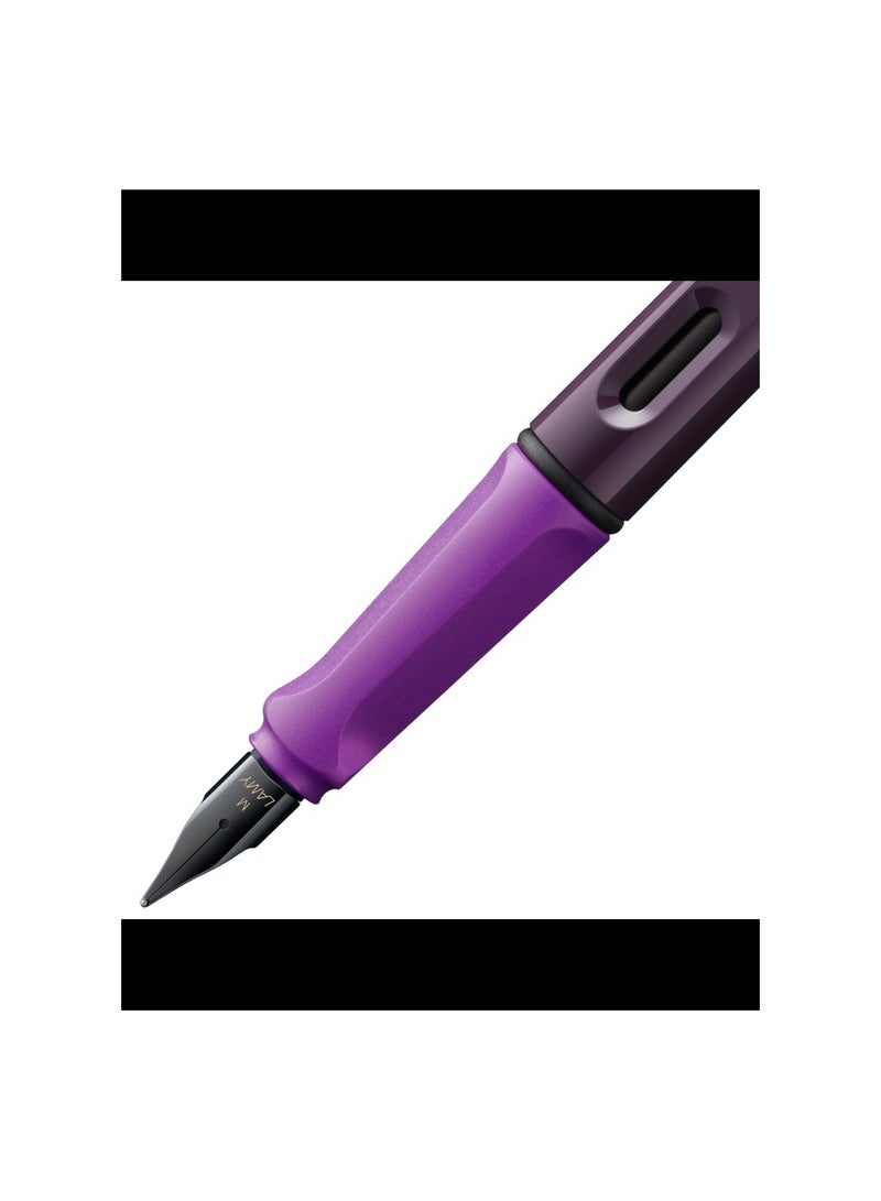 LAMY Purple Fountain Pen Fine Nib - Image 3