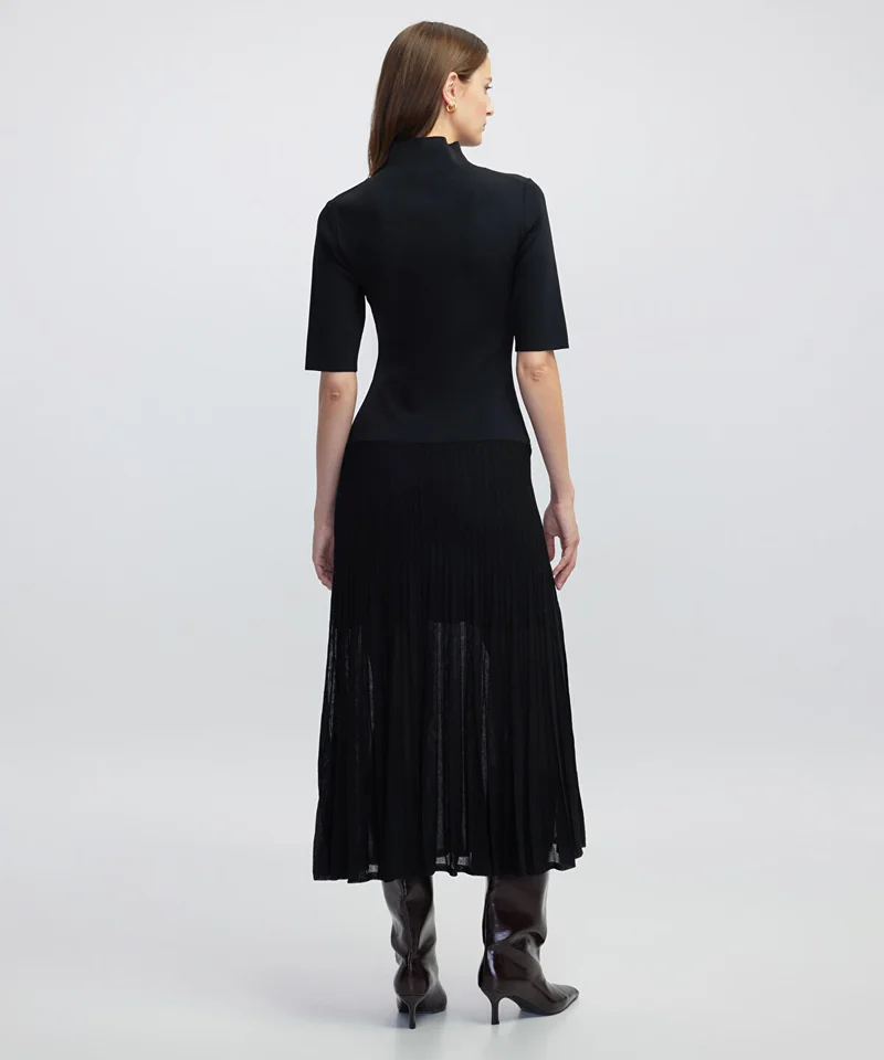 Ipekyol  Pleated Knit Dress for Women | Best Price UAE