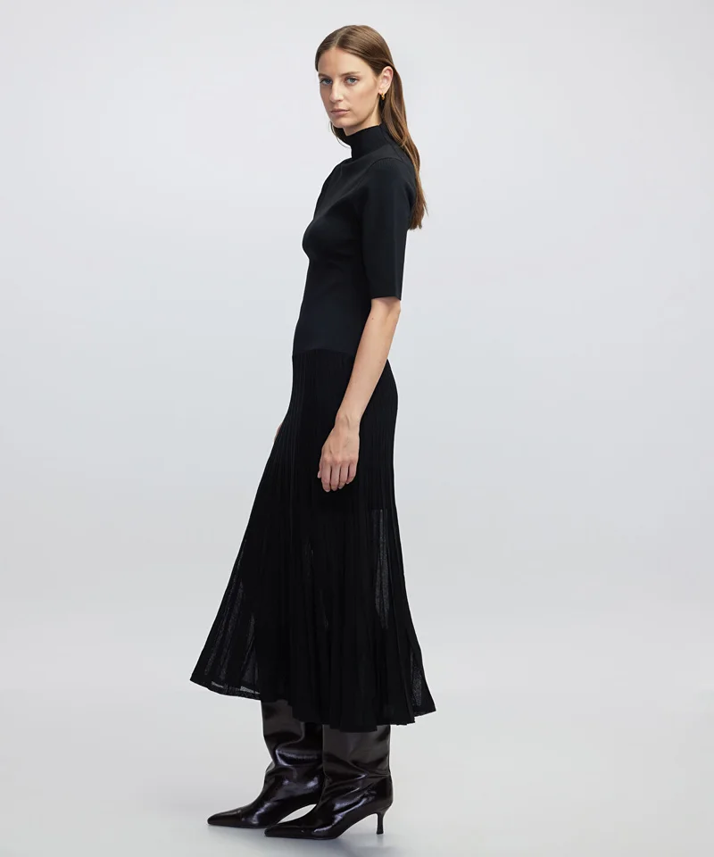 Ipekyol Pleated Knit Dress