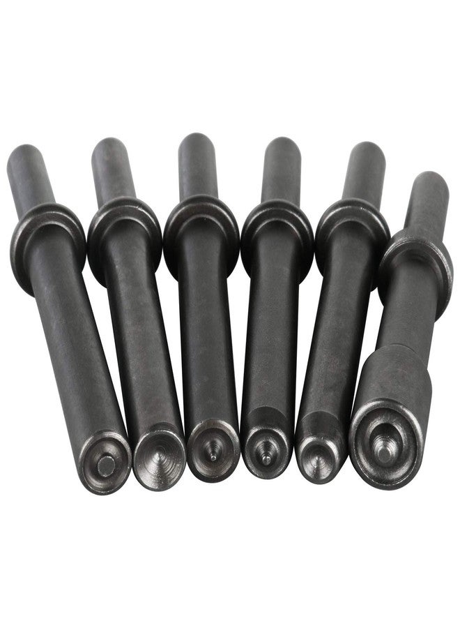 YaeKoo 7 Pcs Air Hammer Bits Accessories 0.401 Shank Heavy Duty Smoothing Pneumatic Air Rivet Hammer Chisel High Carbon Steel Bits Extended Length Tools Kit with Spring - Image 4