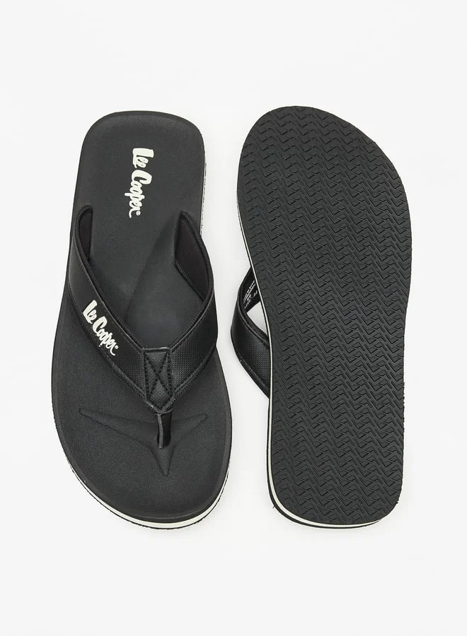 Lee Cooper Men's Logo Print Flip Flops
