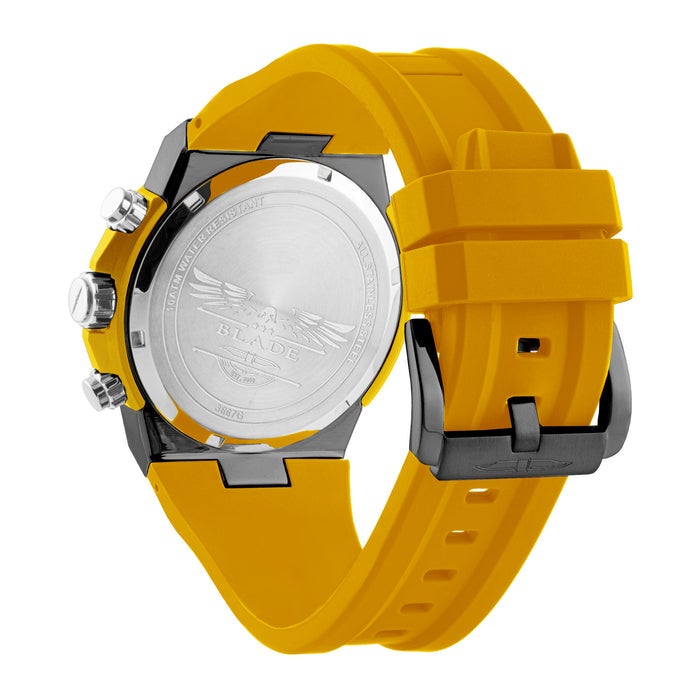 BLADE Swift Speed 3667G5NYY SS & Silicone Strap Multifunction Men's Watch - Image 4
