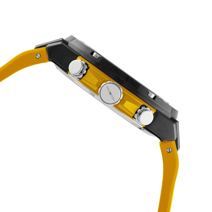 BLADE Swift Speed 3667G5NYY SS & Silicone Strap Multifunction Men's Watch - Image 3