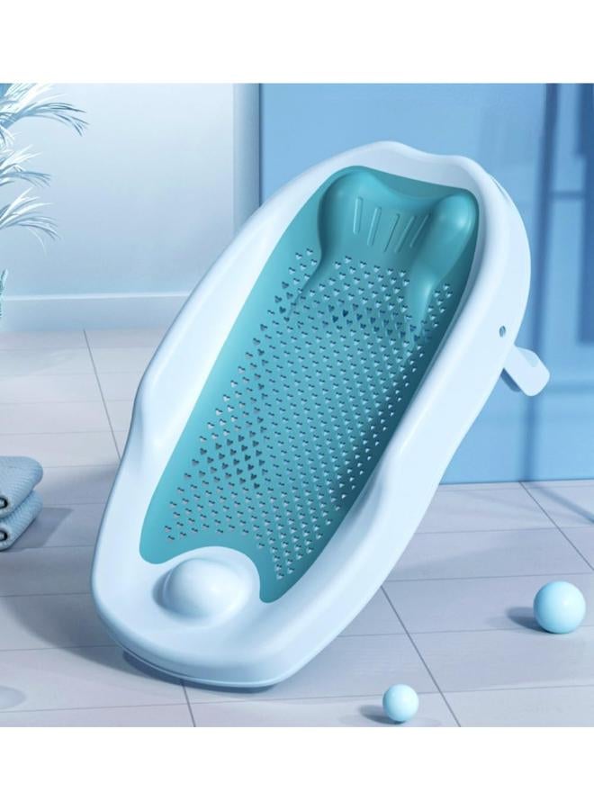CULOTOL Foldable Baby Bath Tub Seat – Blue - Image 1