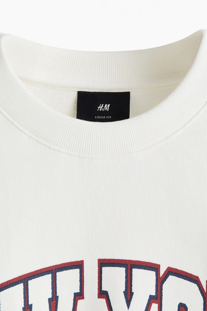 H&M  Loose Fit Sweatshirt for Men | Best Price UAE