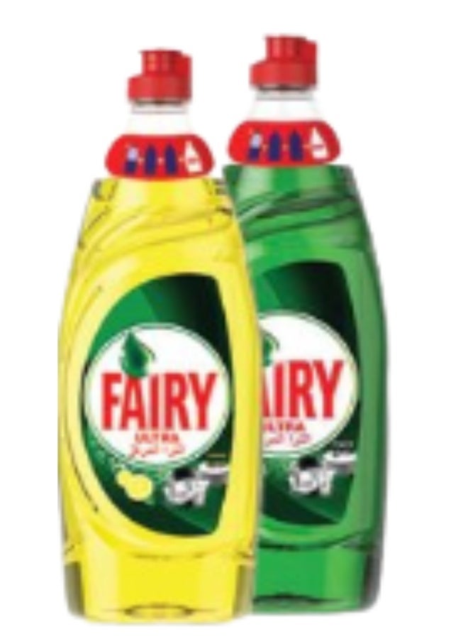 فيري سائل غسيل الأطباق فائق التركيز برائحة أصلية من فيري، سعة 620 مل +   سائل غسيل الأطباق فيري ليمون فائق التركيز - 620 مل - Image 1