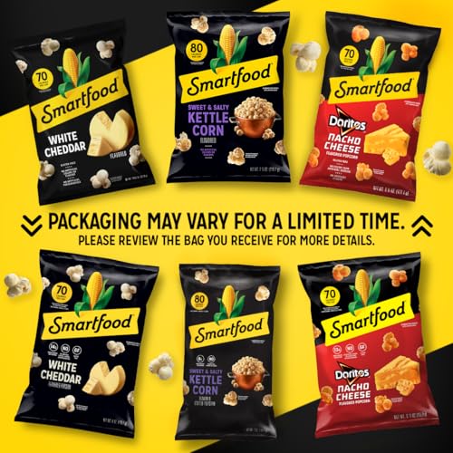 Smartfood بوب كورن سمارتفود، وايت تشيدر، 1 أونصة (علبة من 64) - Image 3