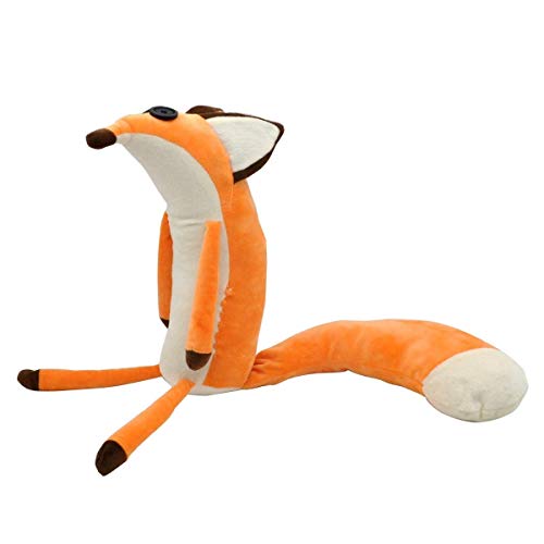VANVENE The Little Fox Le Petit Fox Plush Doll Puppet Toy, Fox Throw Pillow Orange Fox Cartoon Sleeping Stuffed Toy for Prince Christmas/Birthday/Party - Image 1