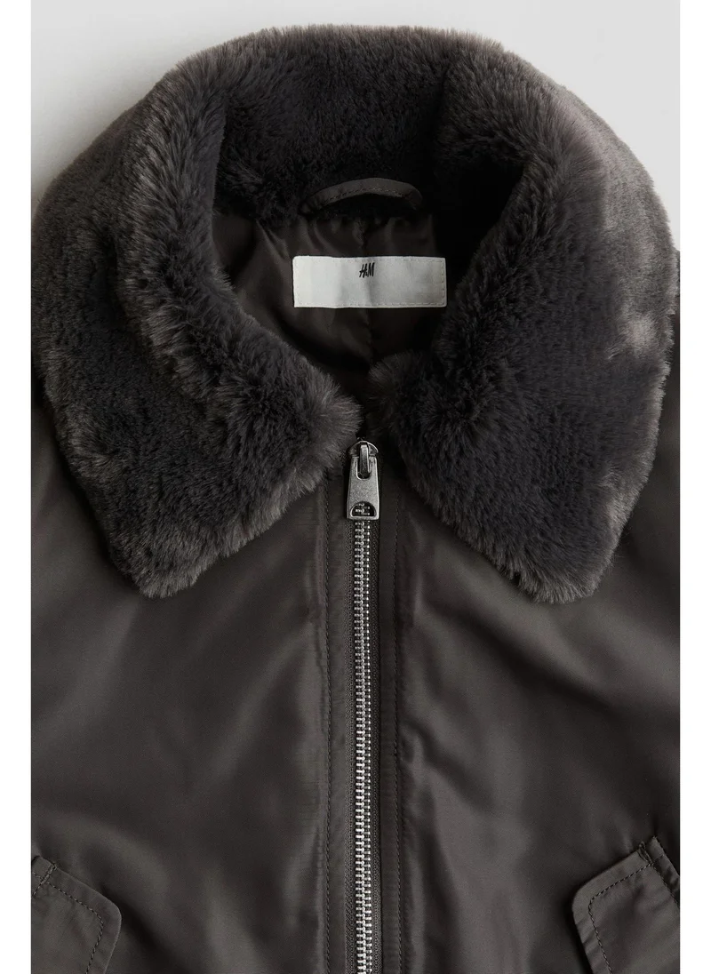 H&M Collared Bomber Jacket