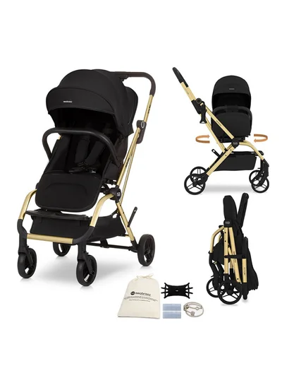 neobreez OCTA 360° Rotate Seat Lightweight Compact Travel Toddler Baby Stroller,  Reversible Handle Baby Trolley, Two-Way Baby Stroller, One-Hand Fold, Waterproof UPF 50+ Canopy, 0-4 Yrs, 22kg,  3yrs Warranty