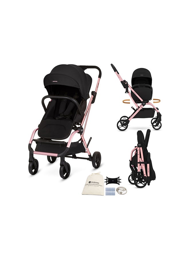 neobreez OCTA 360° Rotate Seat Lightweight Compact Travel Toddler Baby Stroller,  Reversible Handle Baby Trolley, Two-Way Baby Stroller, One-Hand Fold, Waterproof UPF 50+ Canopy, 0-4 Yrs, 22kg,  3yrs Warranty - Image 1