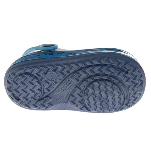 Josmo Lilo & Stitch Girls Clog Sandals Slip-On Slides Closed Toe Clogs with Backstrap Summer Beach Pool Shoes- Blue Size 11-12 Little Kid - Image 5