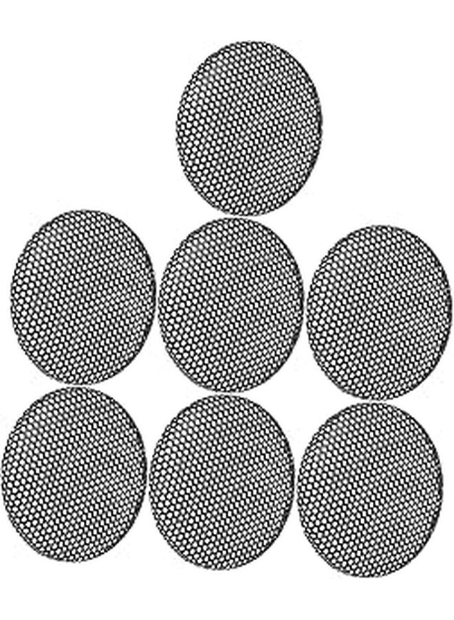 8Pcs Round Speaker Grill Covers Protective Metal Mesh Guard Smooth Edge Easy Installation - Image 1