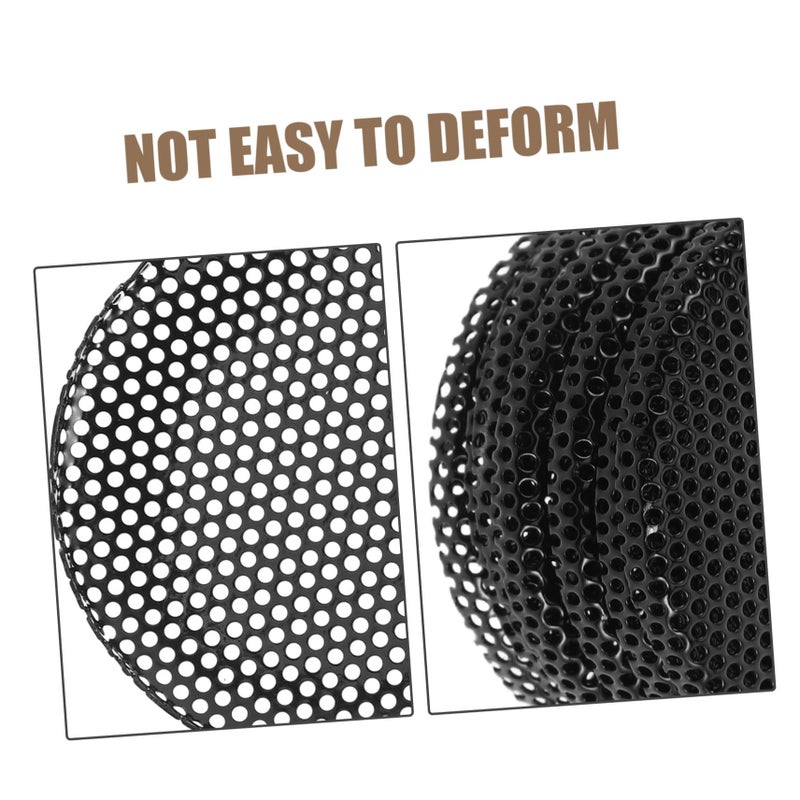 8Pcs Round Speaker Grill Covers Protective Metal Mesh Guard Smooth Edge Easy Installation - Image 4