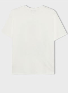 DeFacto Oversize Fit Tupac Shakur Licensed Crew Neck Print  - Image 4
