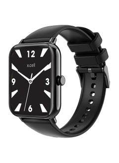 Xcell Xcell G8 Talk Smart watch, Heart Rate/Blood Pressure/Oxygen Level Monitoring, Receive & Make Calls,Water Resistance: IP67, 1 Week Battery Life, Compatibility: IOS/Android-Black  - Image 3