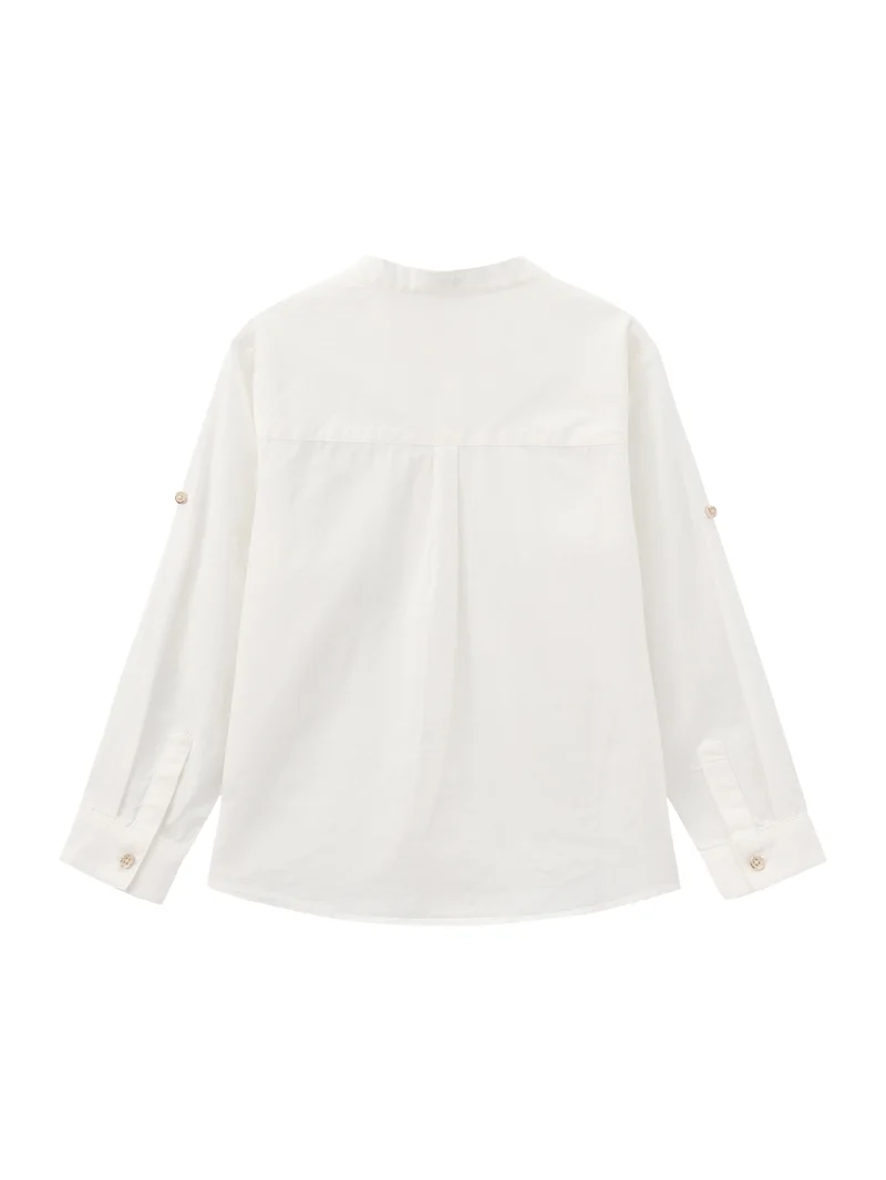 Balabala White Kids Boys Woven short-sleeved shirt for Men | Best Price UAE