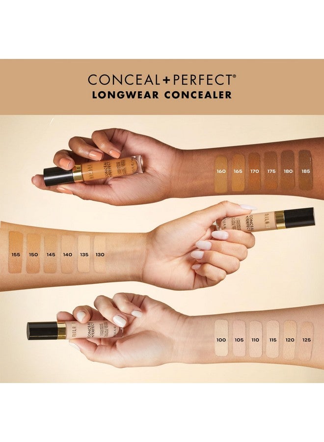 Milani Conceal + Perfect Longwear Concealer - Light Nude (0.17 Fl. Oz.) Vegan, Cruelty-Free Liquid Concealer - Cover Dark Circles, Blemishes & Skin Imperfections for Long-Lasting Wear - Image 3